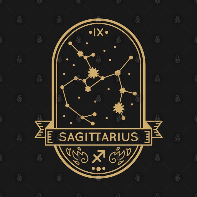 Sagitaruis Gold Sigil by MimicGaming