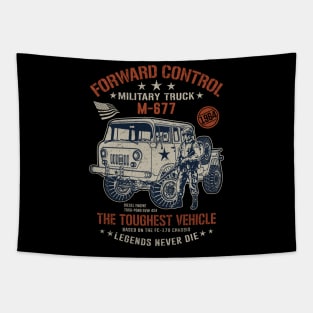 Forward Control FC-M677 Military Truck Tapestry