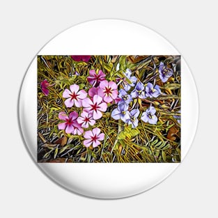 Spring Art 4 Pin