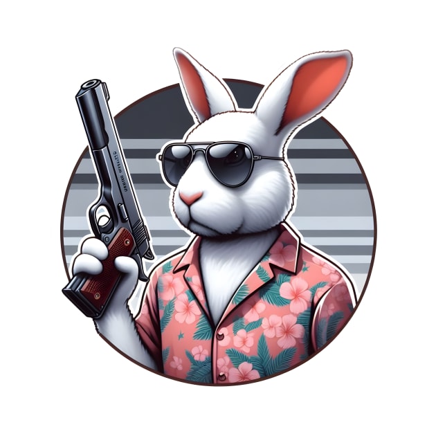 Tactical Bunny by Rawlifegraphic