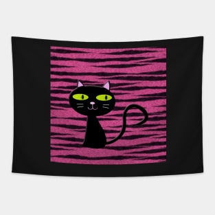 tiger kitty Tapestry