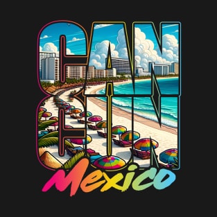 Cancun Mexico Summer Vacation T-Shirt