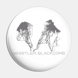 Whistler Blackcomb Resort 3D Pin