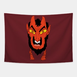 Devil Head Tapestry