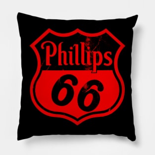 classic enamel phillips 66 Pillow