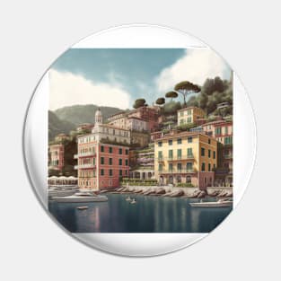 Portofino on the Ligurian Sea IV Pin