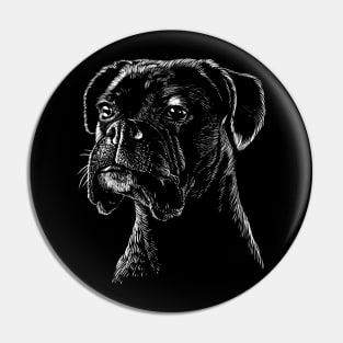 Boxer Dog Pet Pin