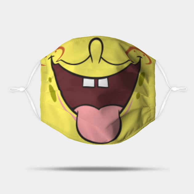 Spongebob Meme Spongebob Face Mask Mask Teepublic