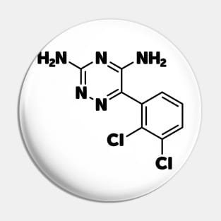 Lamotrigine / Lamictal Chemical Symbol - Bipolar Medication Pin