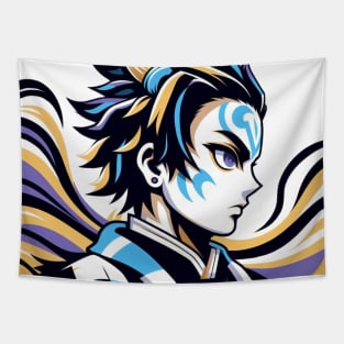 Tanjiro pop art Tapestry