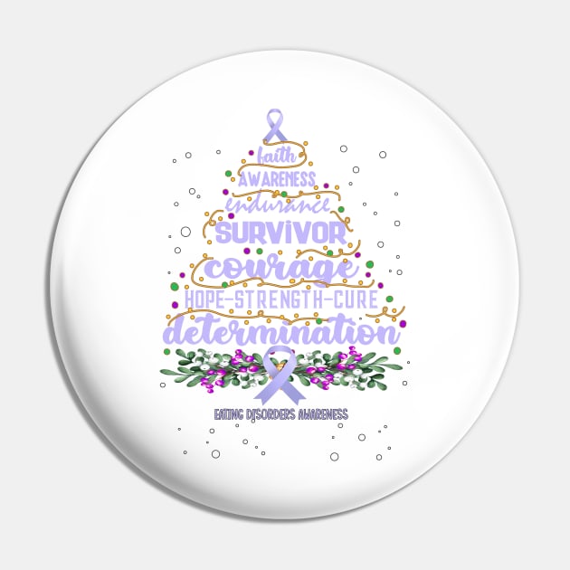 Eating disorders Awareness - christmas tree hope cure Pin by Benjie Barrett