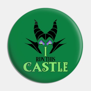 I Run This Castle Pin