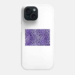 Purple Leopard Print Phone Case