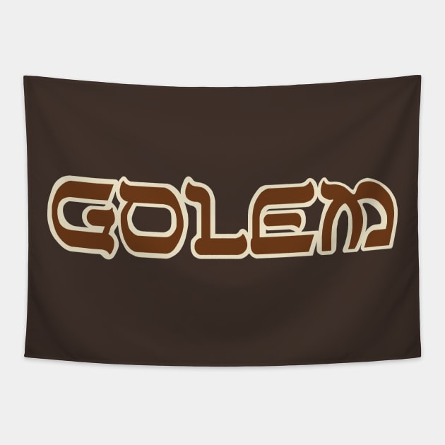 Golem Logo Tapestry by Slabafinety