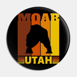 Retro Moab Utah Pin