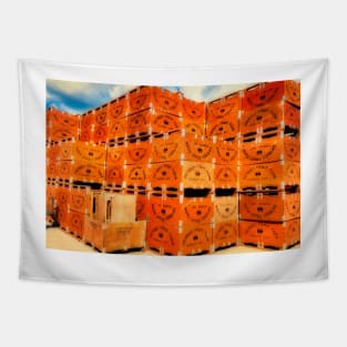 Apple Crates Tapestry