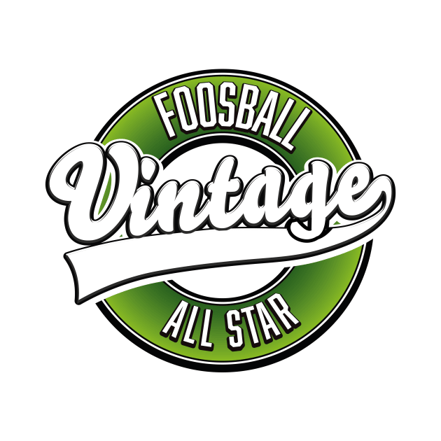 Foosball vintage all star logo by nickemporium1