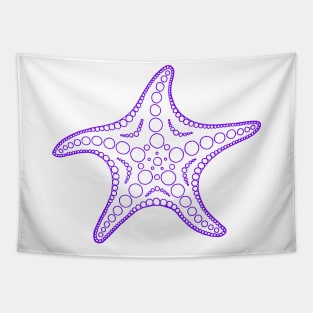 Starfish (purple/white) Tapestry