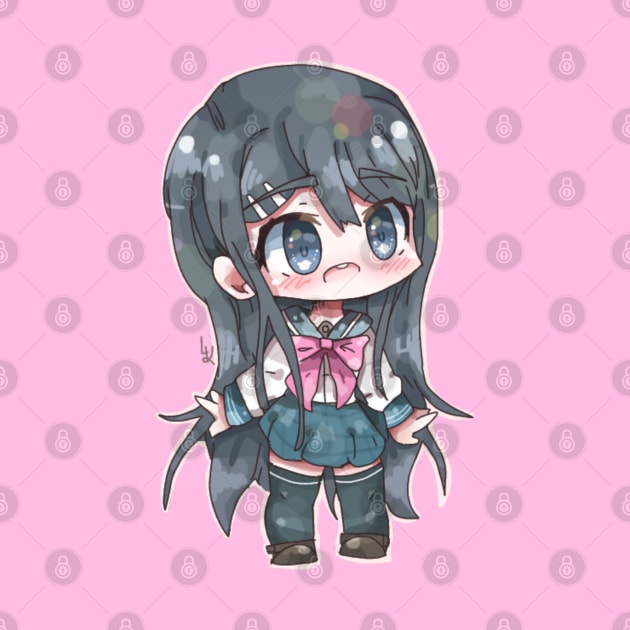 Sayaka chibi art by Kībo-Kībo by Kibo-Kibo