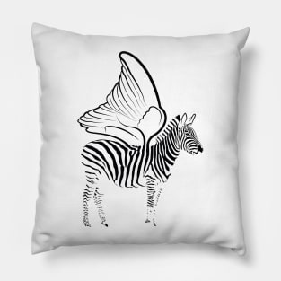 zebra stripes Pillow