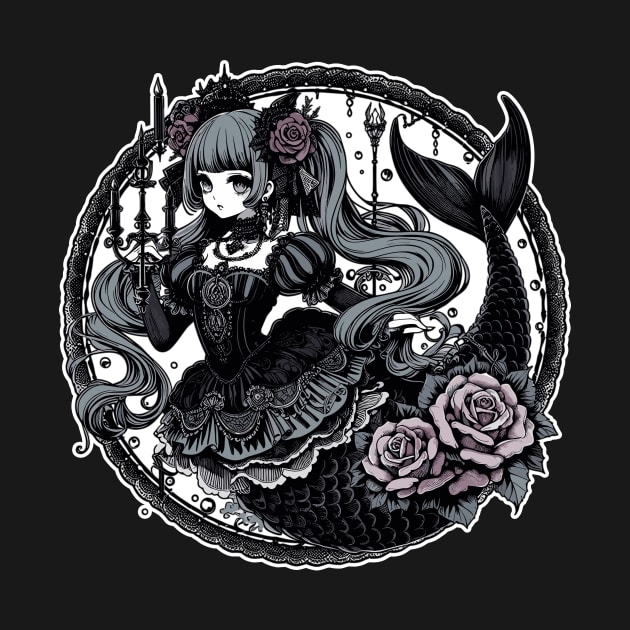 Gothic Mermaid Lolita by DesignDinamique