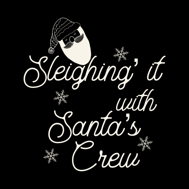 Sleighing it with Santa's crew by Nikki_Arts