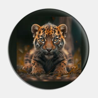 Cute baby Jaguar Pin