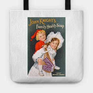 John Knight's Family Health Soap Advertisement Tote