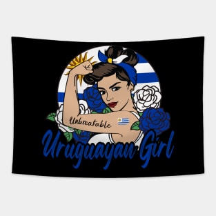 Uruguayan Girl Tapestry