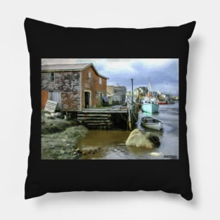 Peggys Cove NS 001 Pillow