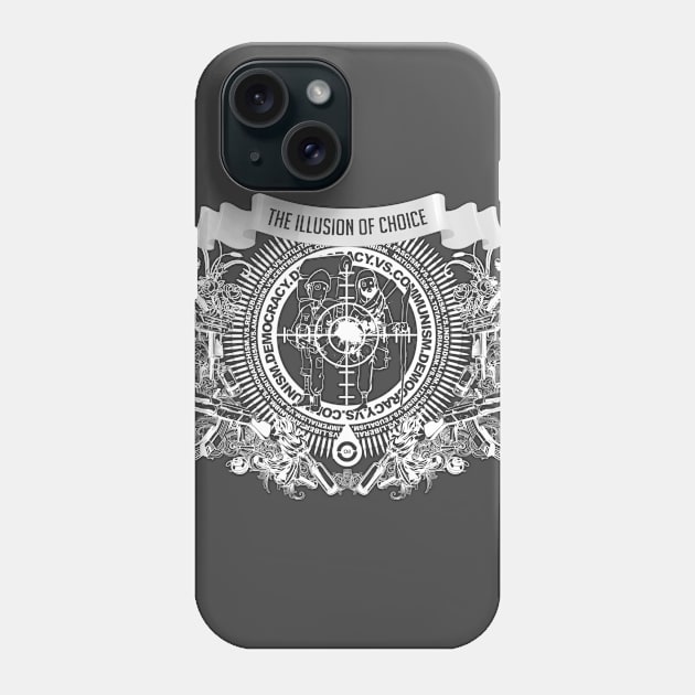 illusion of choice -w Phone Case by kobalt7