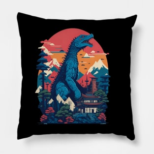 King of The monsters vector illustration design Pillow