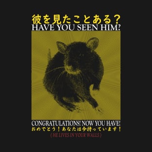 Have You Seen This Rat? T-Shirt