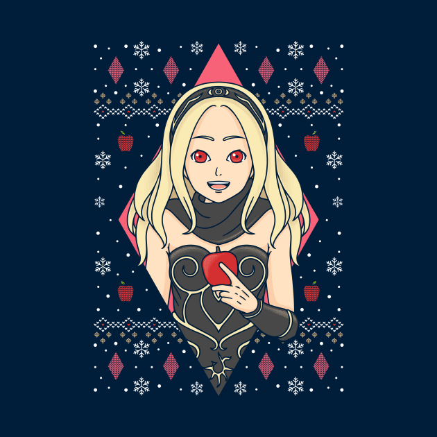 Gravity Queen Christmas Ugly Sweater by Alundrart