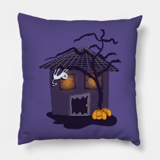 Halloween house Pillow