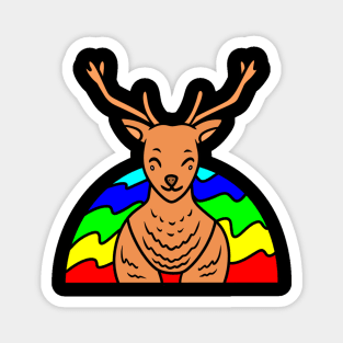 Cute sika deer Magnet