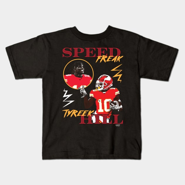 dopelope Tyreek Hill Rap Tee Kids T-Shirt