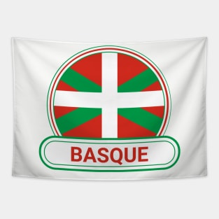 Basque Country Badge - Basque Flag Tapestry