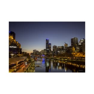 Southbank footbridge, Melbourne, Victoria, Australia. T-Shirt