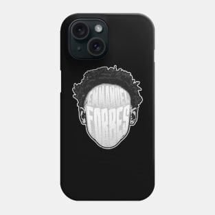 Emmanuel Forbes Washington Player Silhouette Phone Case