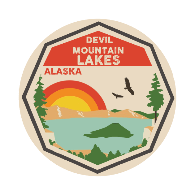 Devil Mountain Lakes Alaska by POD4