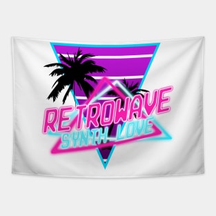 Vaporwave Aesthetic Style 80s Synthwave Retro Tapestry