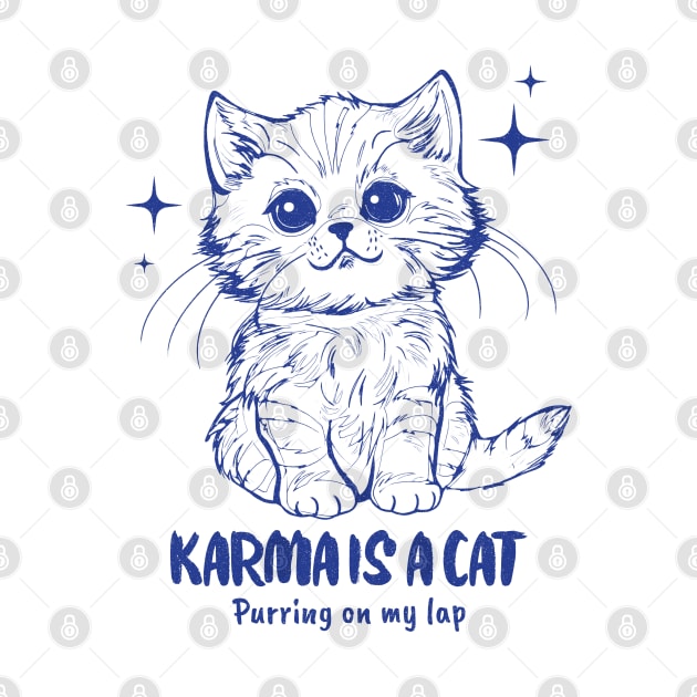 Karma is a Cat by ZB Designs