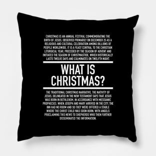 Christmas Defined Pillow