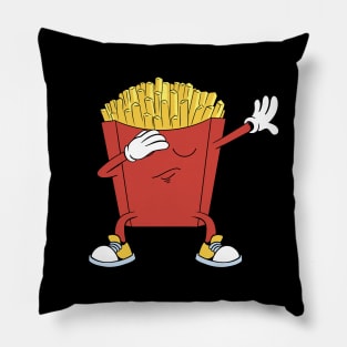 Dabbing French Fries Pillow