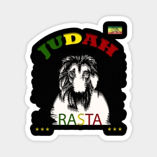 Judah Lion Rasta, Reggae Ethiopian Rastafari Jamaican Magnet