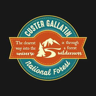 Custer Gallatin National Forest T-Shirt