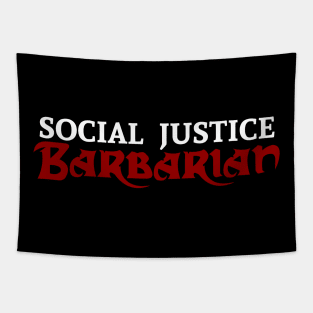 Social Justice Barbarian Tapestry