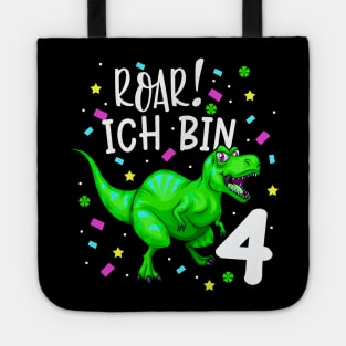 Dinosaurier Kinder 4. Geburtstag Dino T-Rex Jungen Tote