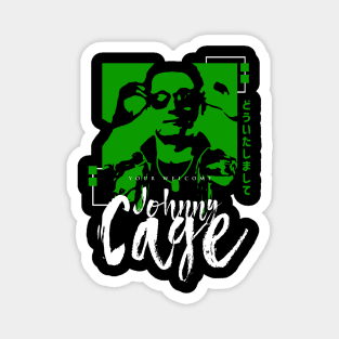 Johnny Cage - Your Welcome - Klose Kombat Magnet